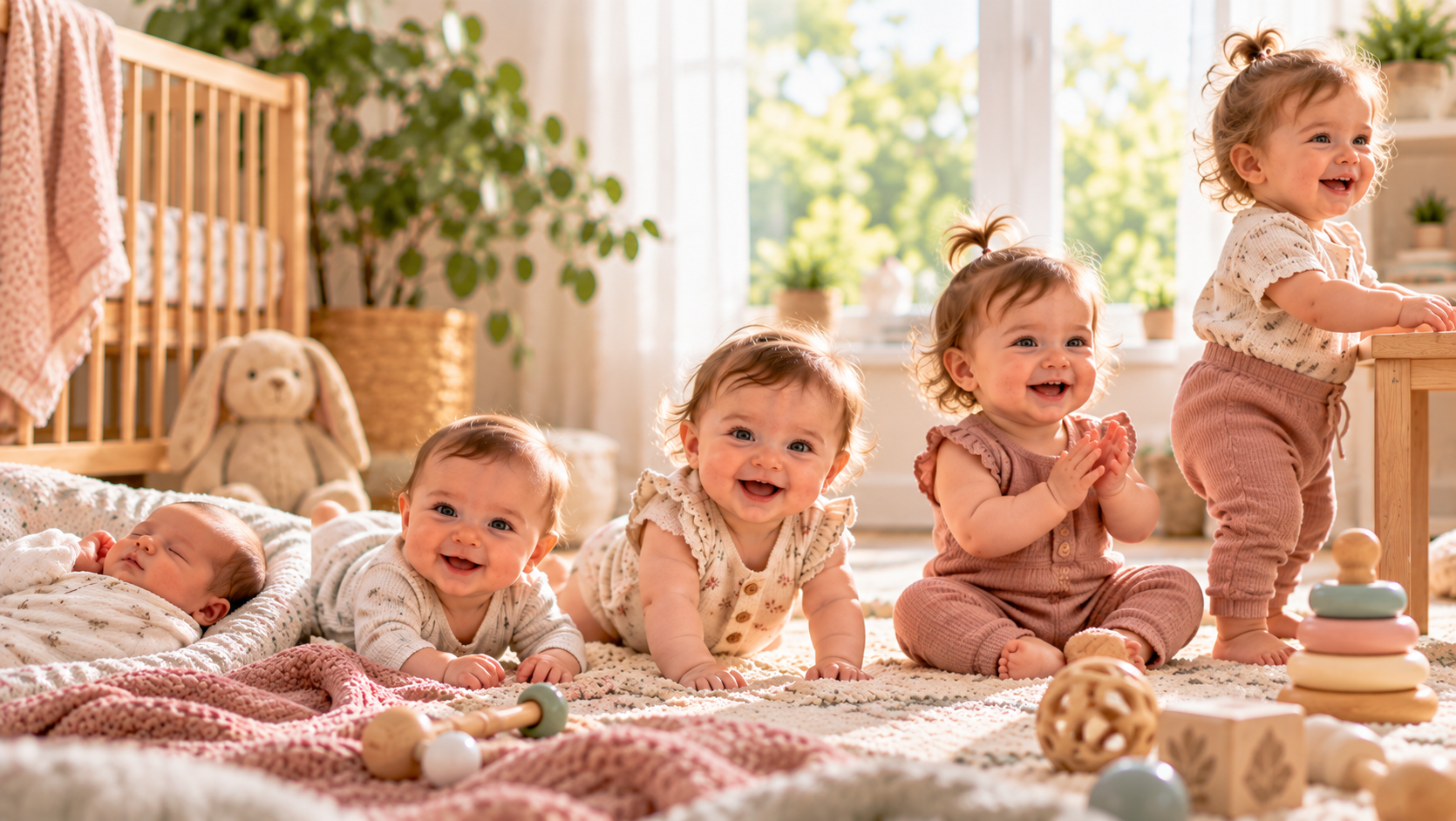 Development By Age: What to Expect with Baby Sleep